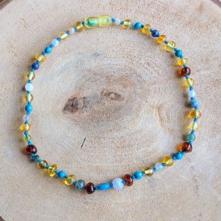 🌞 Slunce a nebe pro Páťu Tyhle korálky vznikly pro jednoho malého chlapečka, který přišel na svět ve vaku blan –⁠ dítě...